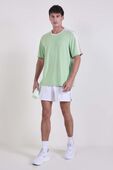 Mesh-Panelled Tennis Short 5''